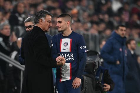 Galtier Confirms Extension Talks For Psg Midfielder Marco Verratti