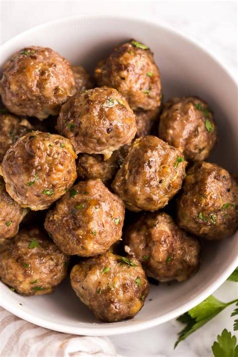 This Easy Meatball Recipe Is Tender Juicy And Flavorful Bake Them