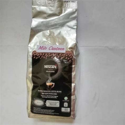 Jual Nescafe Selezione 500 gr Roasted Bean Biji Kopi Panggang Baru ...