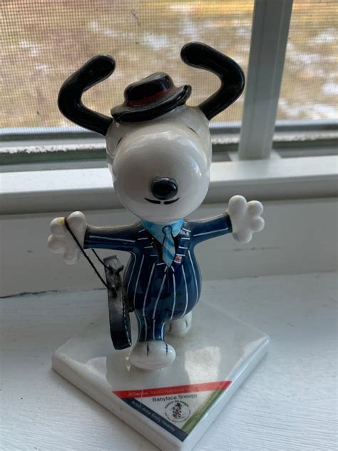 Snoopy Peanuts On Parade Figurine Top Hat And Tail Tuxedo Ceramic