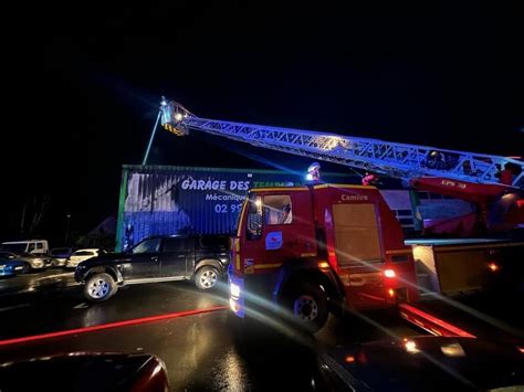 Incendie dans un garage près de Rennes deux départs de feu ont été