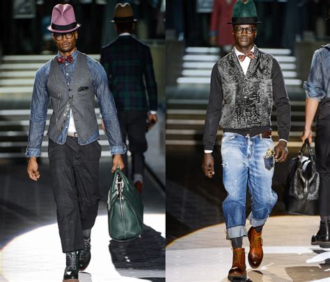 Dsquared2 2013 2014 Fall Winter Mens Runway Collection Fashion