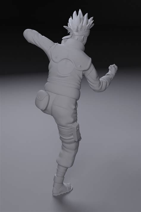 KAKASHI HATAKE 3D Model 3D Printable CGTrader