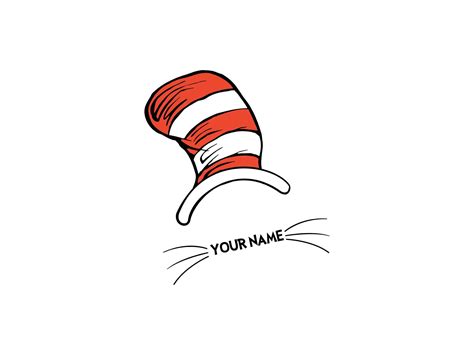 Custom Dr Seuss Svg Dxf Png Dr Seuss Hat Svg Teacher Dr Seuss Svg