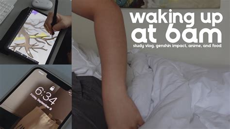 Waking Up At Am A Productive Study Vlog Youtube