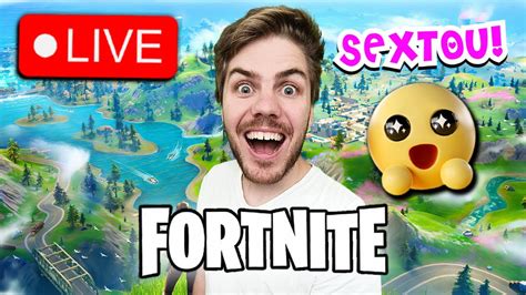 Live Fortnite Sextou Galera Youtube