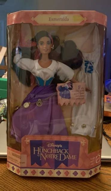 Nib Mattel Disneys Hunchback Of Notre Dame Esmeralda