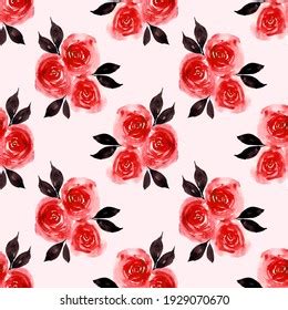 Victorian Garden Floral Seamless Pattern Vector Stock Vector Royalty