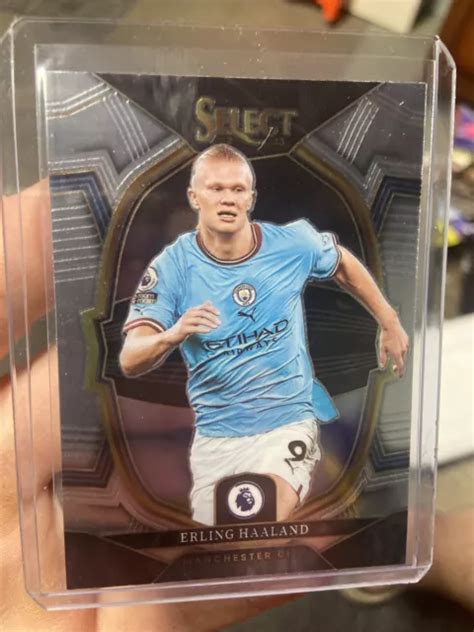 Erling Haaland Select Premier League Soccer Base Terrace Silver