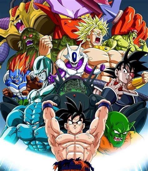 The Poster For Dragon Ball Super Broly Is Shown In Front Of Many Other Characters