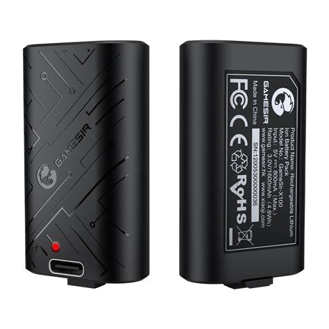 2x Baterias Gamesir X100 1600mah Recarregável Xbox One e Xbox Series S