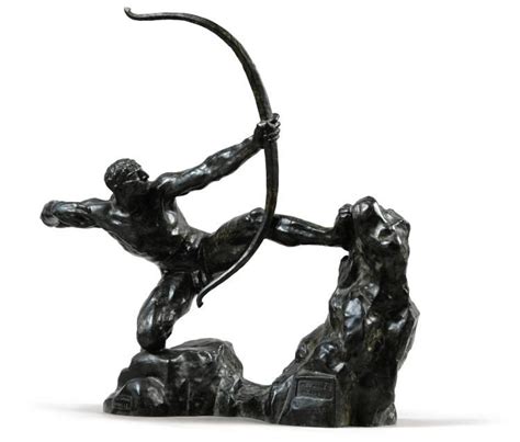 Emile Antoine Bourdelle H Rakl S Archer Huiti Me Tude Mod Le