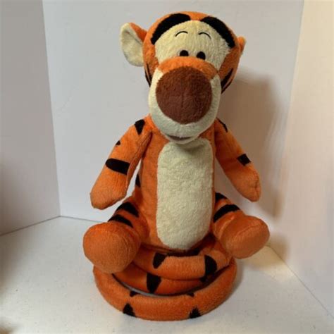 Disney Turbo Tail Tigger Bounces Sings Talks Plush Winnie Pooh Fisher