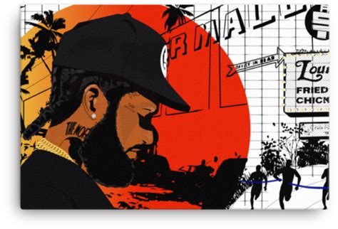 24×36 Nipsey Hussle Poster Clipart Large Size Png Image Pikpng