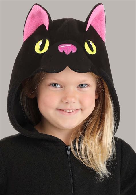 Black Cat Toddler Costume Onesie Black Cat Costumes