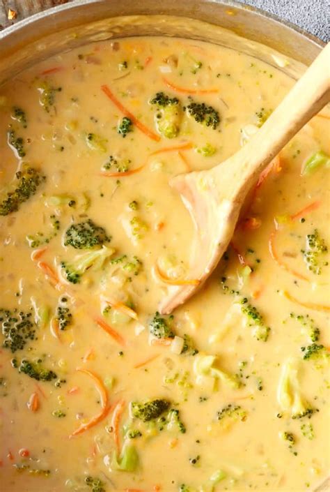 Broccoli Cheddar Soup Recipe Love And Lemons