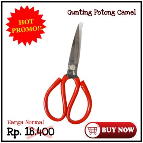 Jual Gunting Seng Bulat Kodok Potong Bahan Kain Serba Guna Gunting