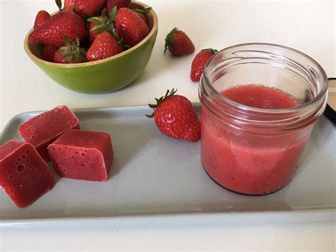 Coulis de fraises tout simplement Laure Auzeil Diététicienne