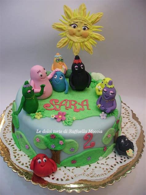 Barbapap Decorated Cake By Raffaella Moccia Cakesdecor