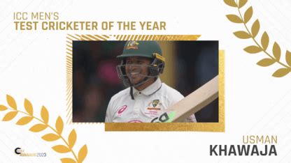 ICC Men S Test Cricketer Of The Year Revealed