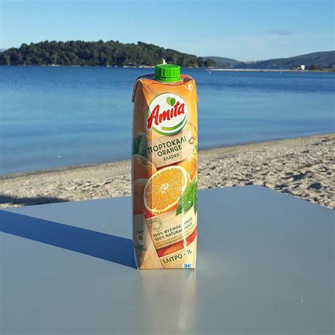 Amita Orange Juice 1lt Villa Fresh