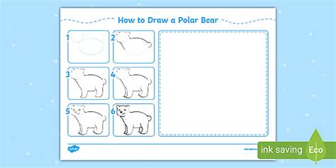 How to Draw a Polar Bear (Teacher-Made) - Twinkl