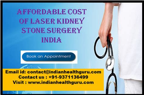 Affordable Cost of laser kidney stone surgery india | IndianHealthGuru