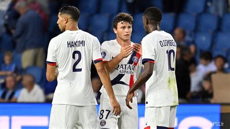 Match Le Havre Psg Les Performances Individuelles Culturepsg