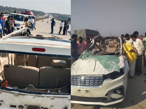 Samruddhi Mahamarg Accident बर्वे बोरुडे कुटुंबावर दुखाचा डोंगर अर्टिगा तीन चारवेळा उलटली