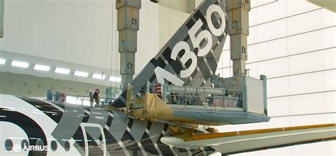 Video Behind The Scenes Where The 2nd A350 1000 Had Its Distinctive Carbon Fibre Themed Livery