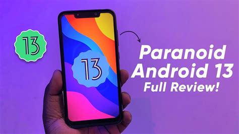 Paranoid Android Topaz Beta Android 13 Full Review On POCO F1 YouTube