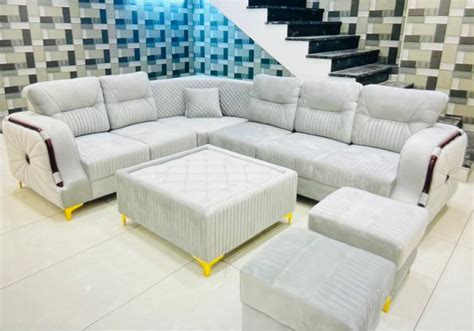 Seater Fabric Corner Sofa Set At Rs Set In Ranchi Id