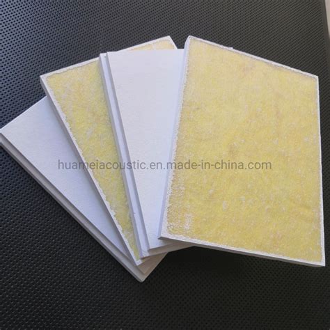 Acoustic Ceiling Tiles Fiber Glass Wool Ceiling Panels Acoustic Panel