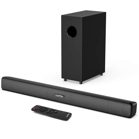 Majority K Sound Bar And Wireless Subwoofer Surround Sound With