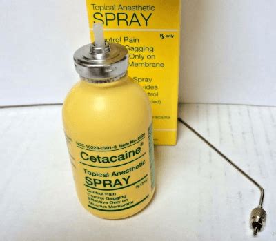 Dental Cetacaine Topical Spray Anesthetic Spray 20 Gm Cetylite, Gel ...