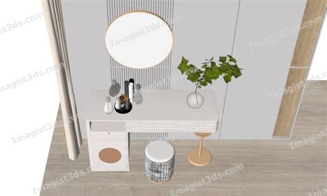 059009 Dressing Table 3d Model Imagist3ds 3d Product
