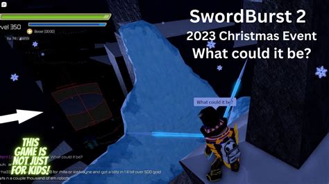 Swordburst 2 2023 Christmas Event What Could It Be Youtube