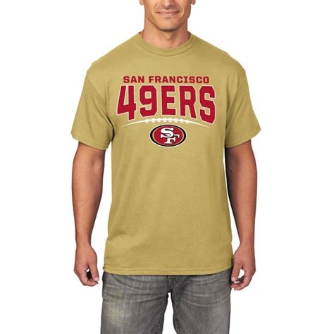 Men's San Francisco 49ers Majestic Gold Extra Point T-Shirt - NFLShop.com