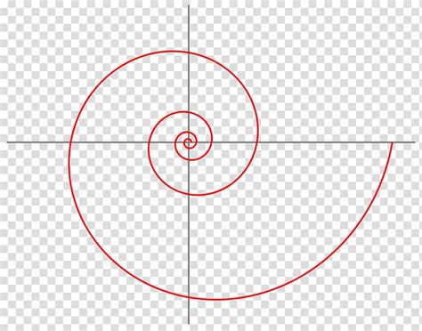 Logarithmic Spiral Curve Golden Spiral Plot Curve Transparent