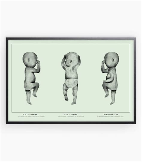 Birth Poster Babydruk Birth Poster Scale Original Gift Free