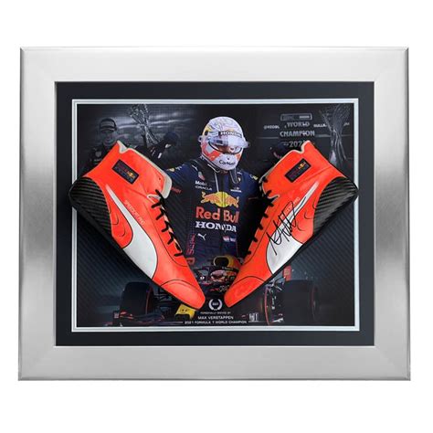 Max Verstappen Signed 2021 Rbr Cap F1 World Champion Elite Exclusives