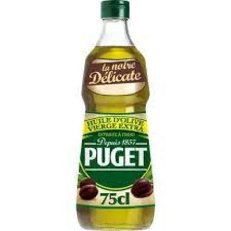 Puget Huile D Olive Vierge Extra La Noire D Licate La Bouteille De