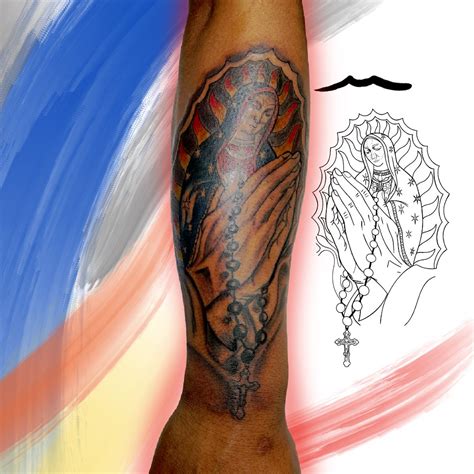 Virgen De Guadalupe Tattoo Tattoos Dreamcatcher Tattoo Watercolor