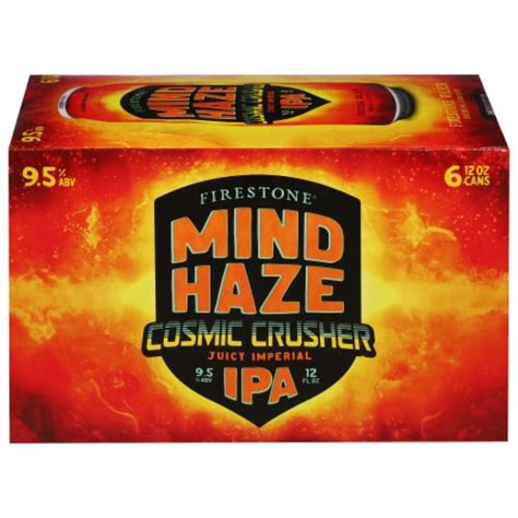 Firestone Walker Mind Haze Cosmic Crusher Imperial Juicy Ipa Craft Beer