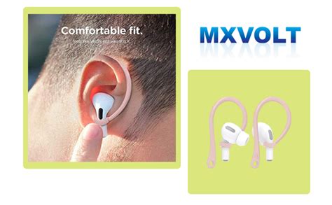 Mxvolt Earhooks Compatible With Airpods Pro Anti Lost Secure Earhook