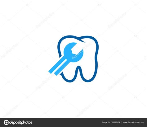 Dental Fix Repair Logo Icon Design Stock Vector Image By Putracetol