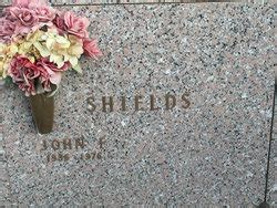 John F Shields M Morial Find A Grave