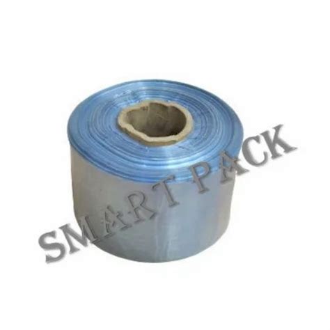 Blue Plain Pvc Shrink Film Tube Packaging Type Roll Packaging Size