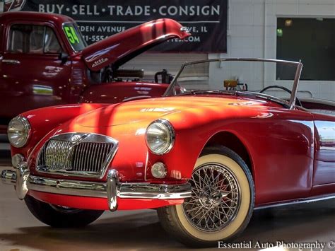 1961 MG MGA Roadster 21851 Miles Red Convertible For Sale