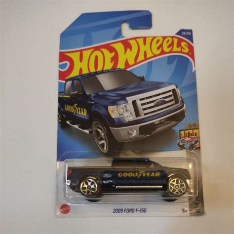 Hot Wheels 2009 Ford F 150 Goodyear Pickup Truck Hw Metro Hot Trucks F150 Shopee Malaysia